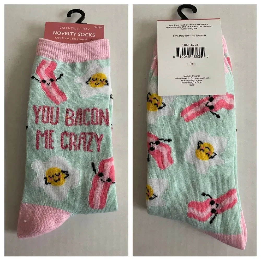 ‎3 PAIR VALENTINE SOCKS, NWT